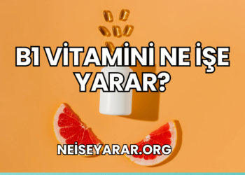 B1 Vitamini Ne İşe Yarar?