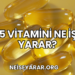 B5 Vitamini Ne İşe Yarar?
