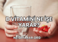 D Vitamini Ne İşe Yarar?