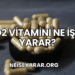 D2 Vitamini Ne İşe Yarar?
