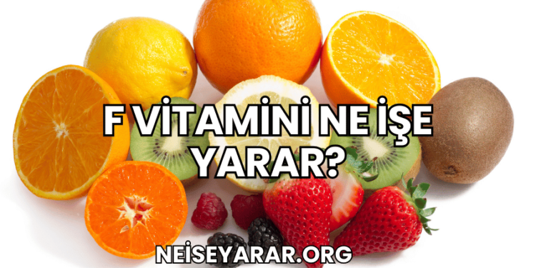 F Vitamini Ne İşe Yarar?