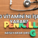 G Vitamini Ne İşe Yarar?