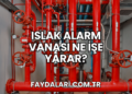 Islak Alarm Vanası Ne İşe Yarar?