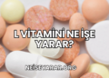 L Vitamini Ne İşe Yarar?