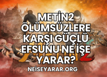 Metin2 Ölümsüzlere Karşı Güçlü Efsunu Ne İşe Yarar?