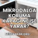 Mikrodalga Koruma Kapağı Ne İşe Yarar?