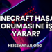 Minecraft Hasar Koruması Ne İşe Yarar