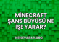 Minecraft Şans Büyüsü Ne İşe Yarar
