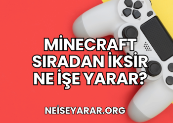 Minecraft Sıradan İksir Ne İşe Yarar?