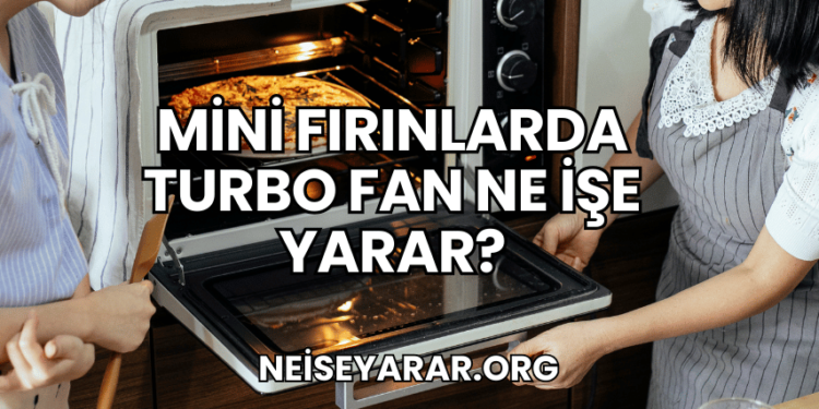 Mini Fırınlarda Turbo Fan Ne İşe Yarar?