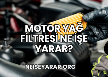 Motor Yağ Filtresi Ne İşe Yarar?