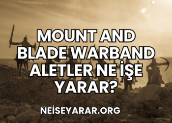 Mount and Blade Warband Aletler Ne İşe Yarar?