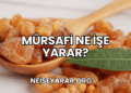 Mürsafi Ne İşe Yarar