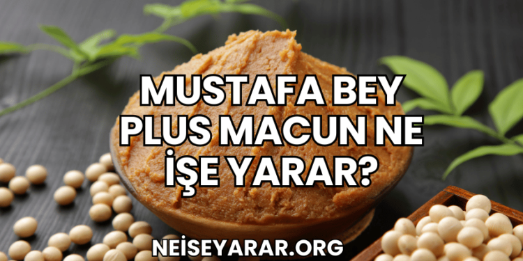 Mustafa Bey Plus Macun Ne İşe Yarar?