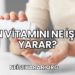 N Vitamini Ne İşe Yarar?