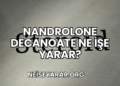 Nandrolone Decanoate Ne İşe Yarar