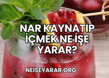 Nar Kaynatıp İçmek Ne İşe Yarar