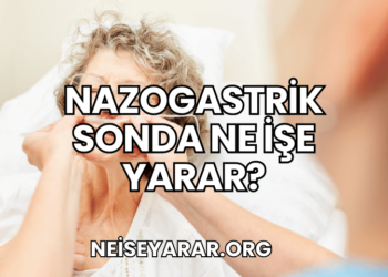 Nazogastrik Sonda Ne İşe Yarar