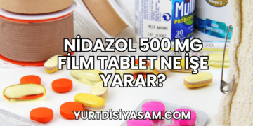 Nidazol 500 mg Film Tablet Ne İşe Yarar?
