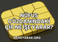 Nüfus Cüzdanındaki Çip Ne İşe Yarar?