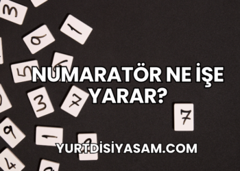 Numaratör Ne İşe Yarar?