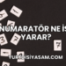 Numaratör Ne İşe Yarar?