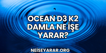 Ocean D3 K2 Damla Ne İşe Yarar?
