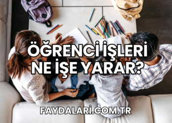 Öğrenci İşleri Ne İşe Yarar?