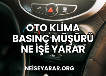 Oto Klima Basınç Müşürü Ne İşe Yarar