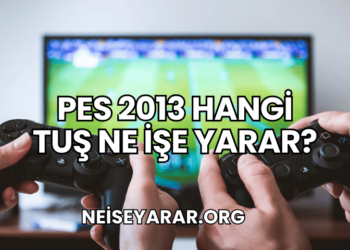 PES 2013 Hangi Tuş Ne İşe Yarar?