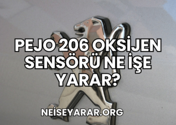 Pejo 206 Oksijen Sensörü Ne İşe Yarar?