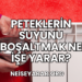 Peteklerin Suyunu Boşaltmak Ne İşe Yarar?
