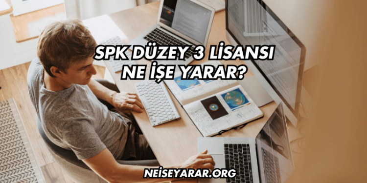 SPK Düzey 3 Lisansı Ne İşe Yarar?