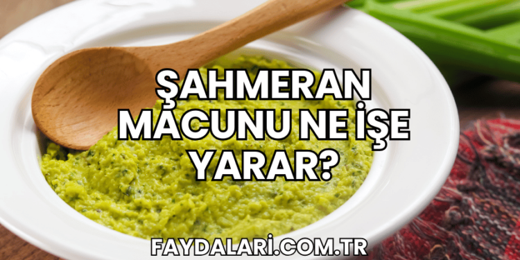 Şahmeran Macunu Ne İşe Yarar?