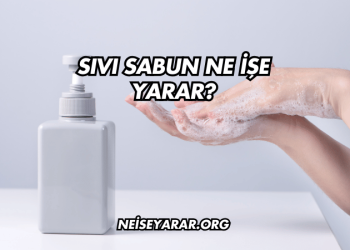Sıvı Sabun Ne İşe Yarar?