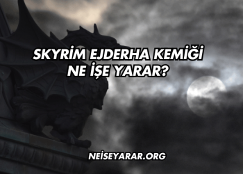 Skyrim Ejderha Kemiği Ne İşe Yarar?