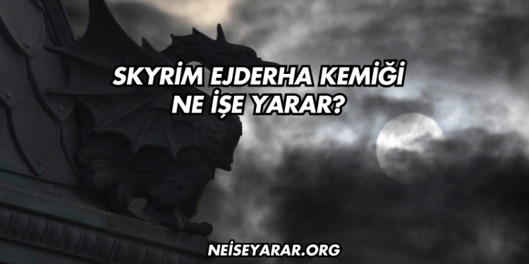 Skyrim Ejderha Kemiği Ne İşe Yarar?
