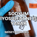 Sodyum Tiyosülfat Ne İşe Yarar