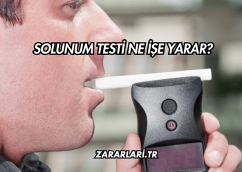 Solunum Testi Ne İşe Yarar?