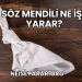 Söz Mendili Ne İşe Yarar?