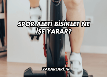 Spor Aleti Bisiklet Ne İşe Yarar?