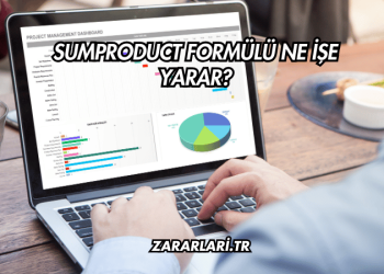 Sumproduct Formülü Ne İşe Yarar?