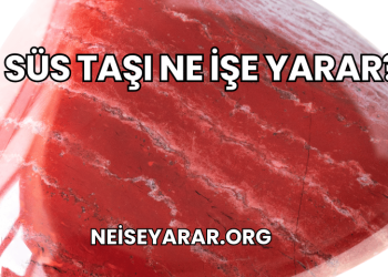 Süs Taşı Ne İşe Yarar?
