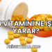 U Vitamini Ne İşe Yarar?