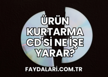 Ürün Kurtarma CD'si Ne İşe Yarar?
