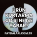 Ürün Kurtarma CD'si Ne İşe Yarar?