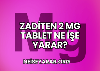 Zaditen 2 mg Tablet Ne İşe Yarar?