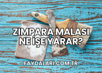 Zımpara Malası Ne İşe Yarar?