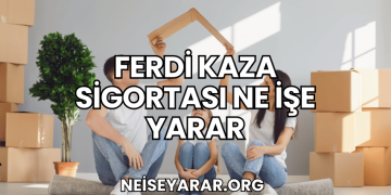 Ferdi Kaza Sigortası Ne İşe Yarar