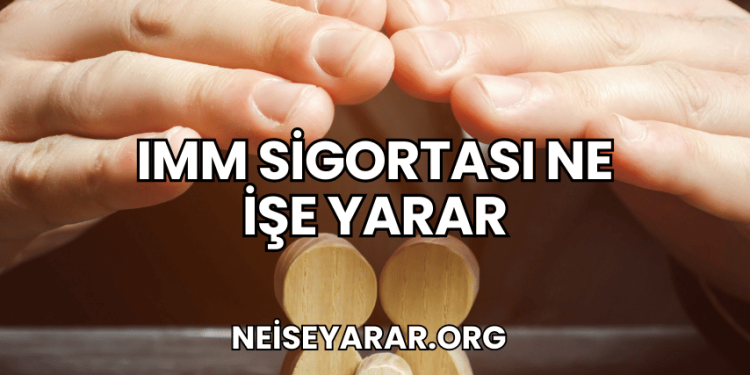 IMM Sigortası Ne İşe Yarar